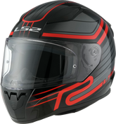 LS2 FF353 Rapid II Full Face Motorcycle Helmet - Circuit Black/Red